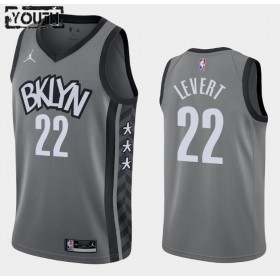 Barn Brooklyn Nets Tröja Caris LeVert 22 2020-2021 Jordan Brand Statement Edition Swingman